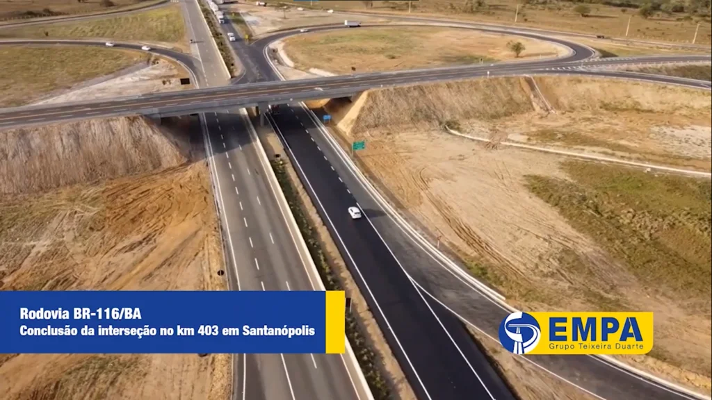 Rodovia BR-116/BA Interseção km403 - Santanópolis